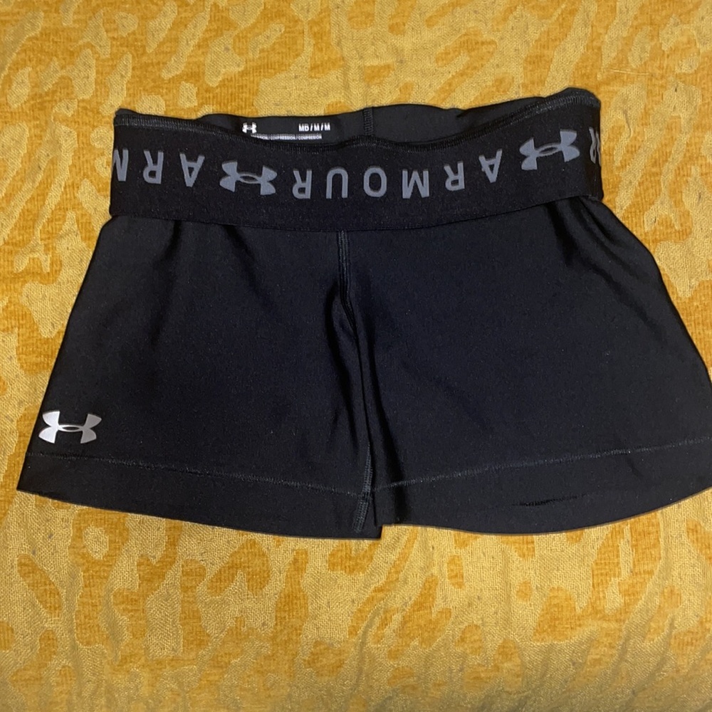 Under Amour Black Spandex shorts